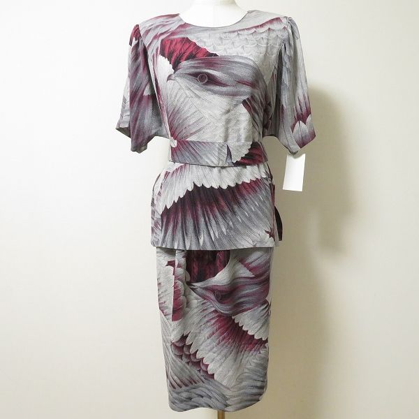 snc シセンドウ 詩仙堂 ヒトシタムラ セットアップ ツーピース グレー