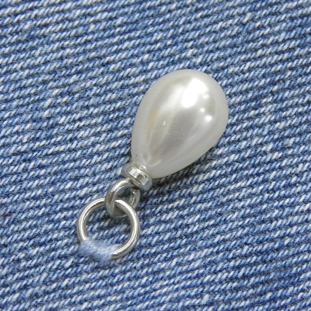  jose moon ジョゼムーン ワイドデニムパンツ with PEARL ボトムス レディース ブルー 34 -2 その他 パンツ