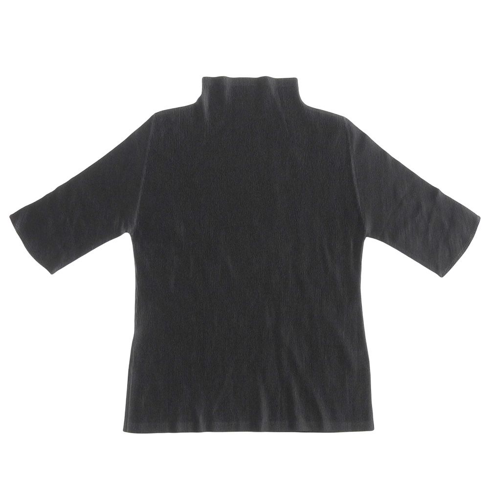 PLEATS PLEASE プリーツプリーズ プリーツボトルネック カットソー トップス レディース ブラック 03 PP02FK113 03