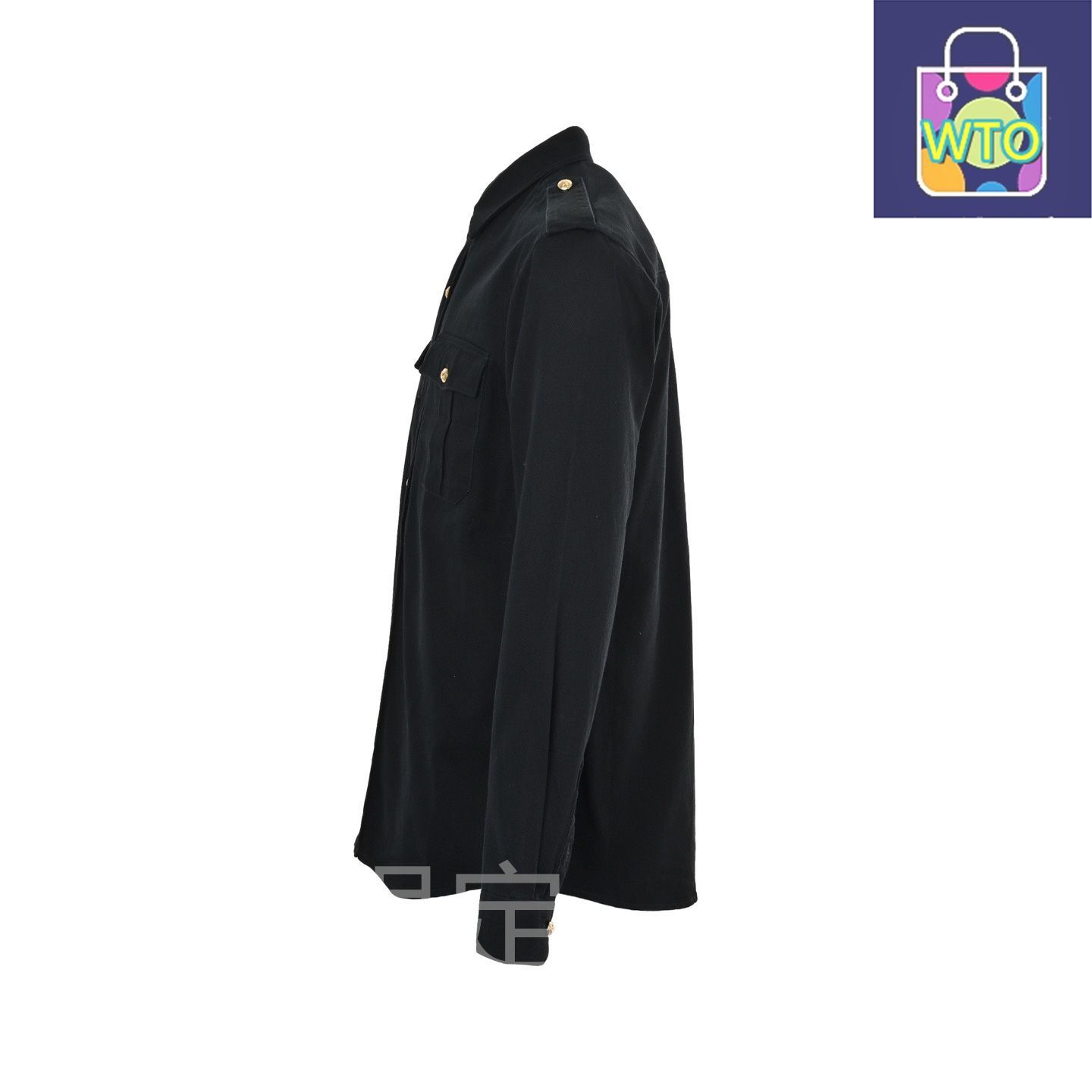 今日 Celine セリーヌ 金シャツジャケット 輸入機で刺繍章包邊縫製を施す