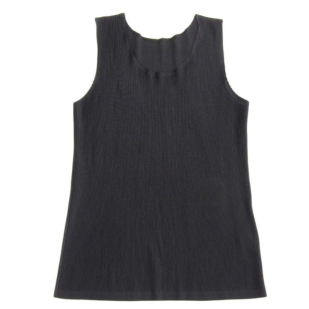 PLEATS PLEASE プリーツプリーズ プリーツ タンクトップ トップス レディース ブラック 03 PP55FK101 03