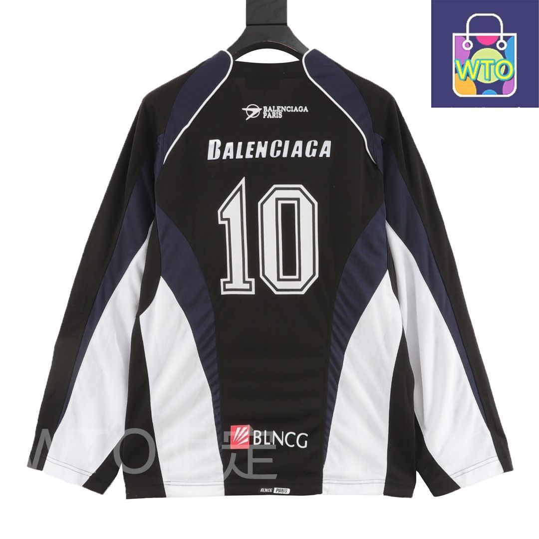 今日 Balenciaga バレンシアガ スポーツメッシュロングスリーブジャージシリーズ 多種プリント-赤外線切断
