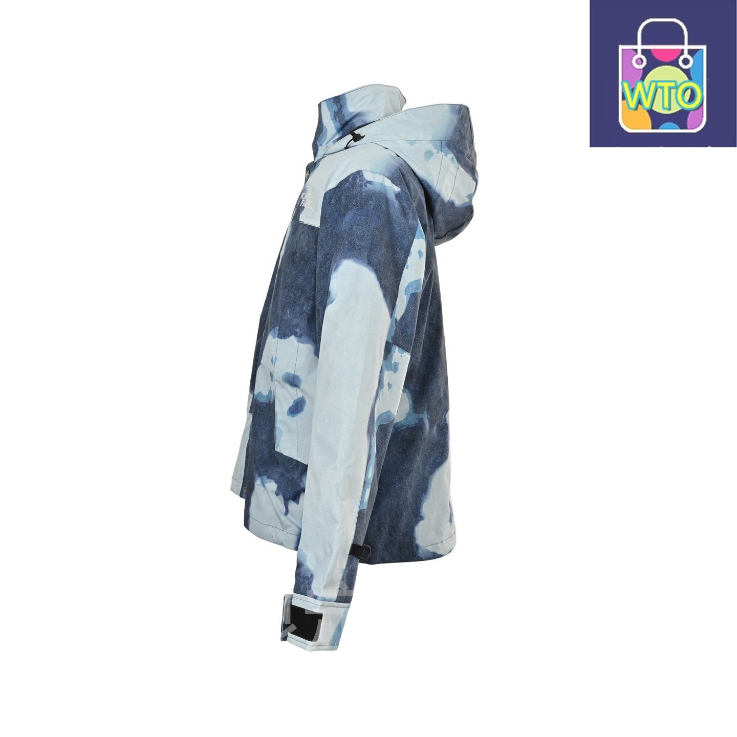 今日 The North Face ノースフェイス タイダイエッジ刺繍アウトドアジャケット 原場定製防風防水生地を採用