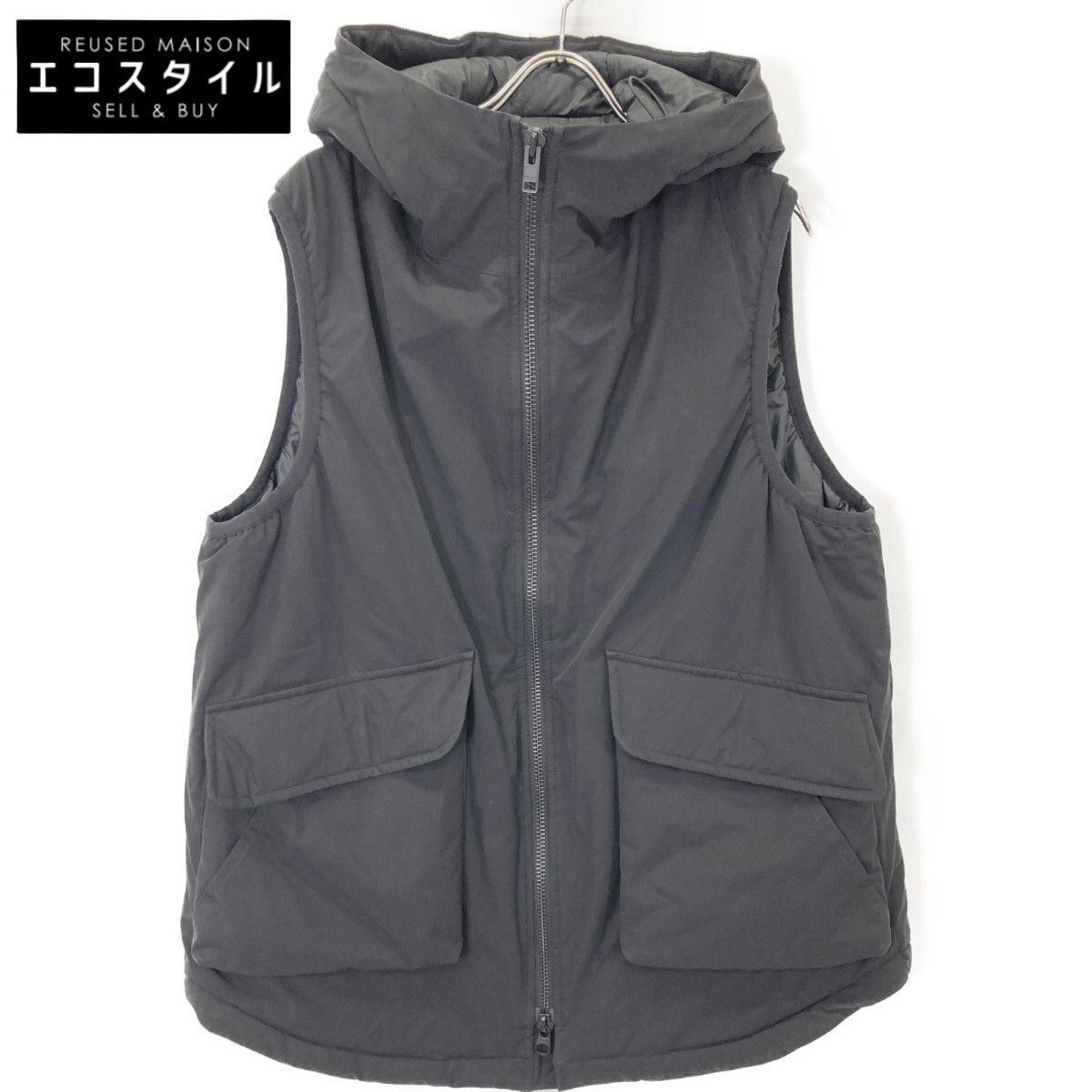 S YTE サイト UB-V03-902 STRETCH TAFFETA PUFFER HOODED VEST 3