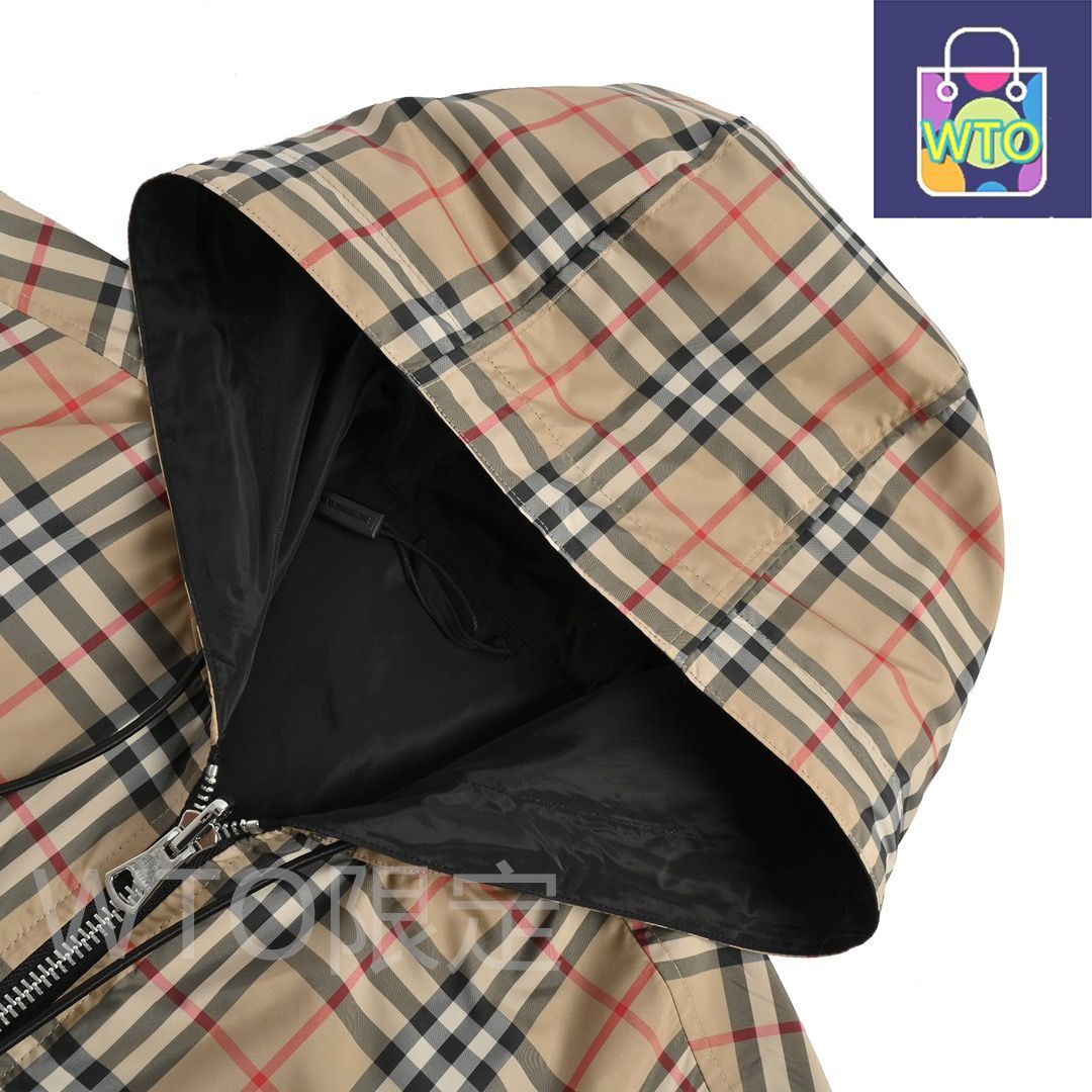 クラシックチェックリバーシブルジャケット ZPと格子サイズ完全一致