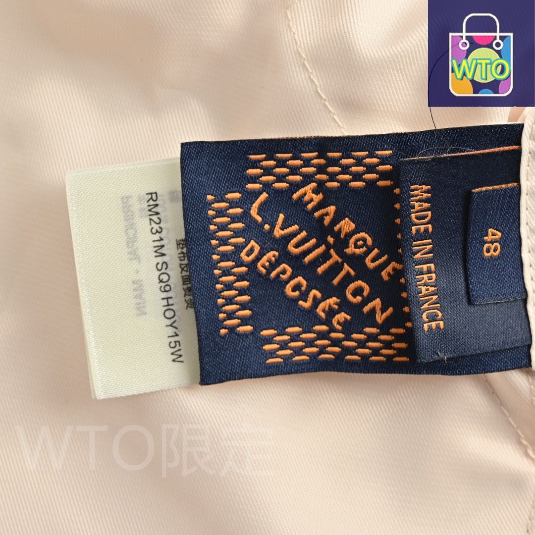 ヴィトン 航海シリーズパール刺繍ベースボールジャケット