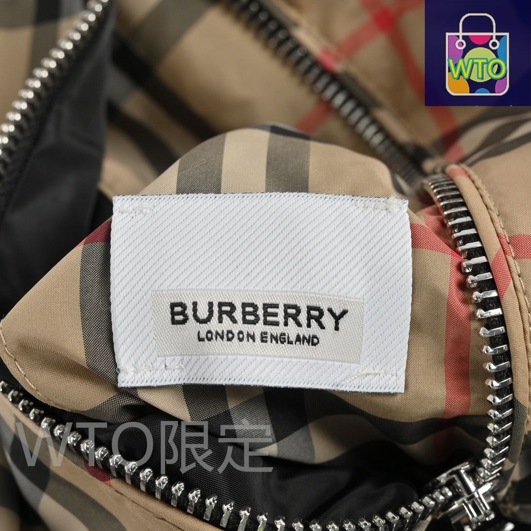 バーバリー クラシックチェックリバーシブルジャケット