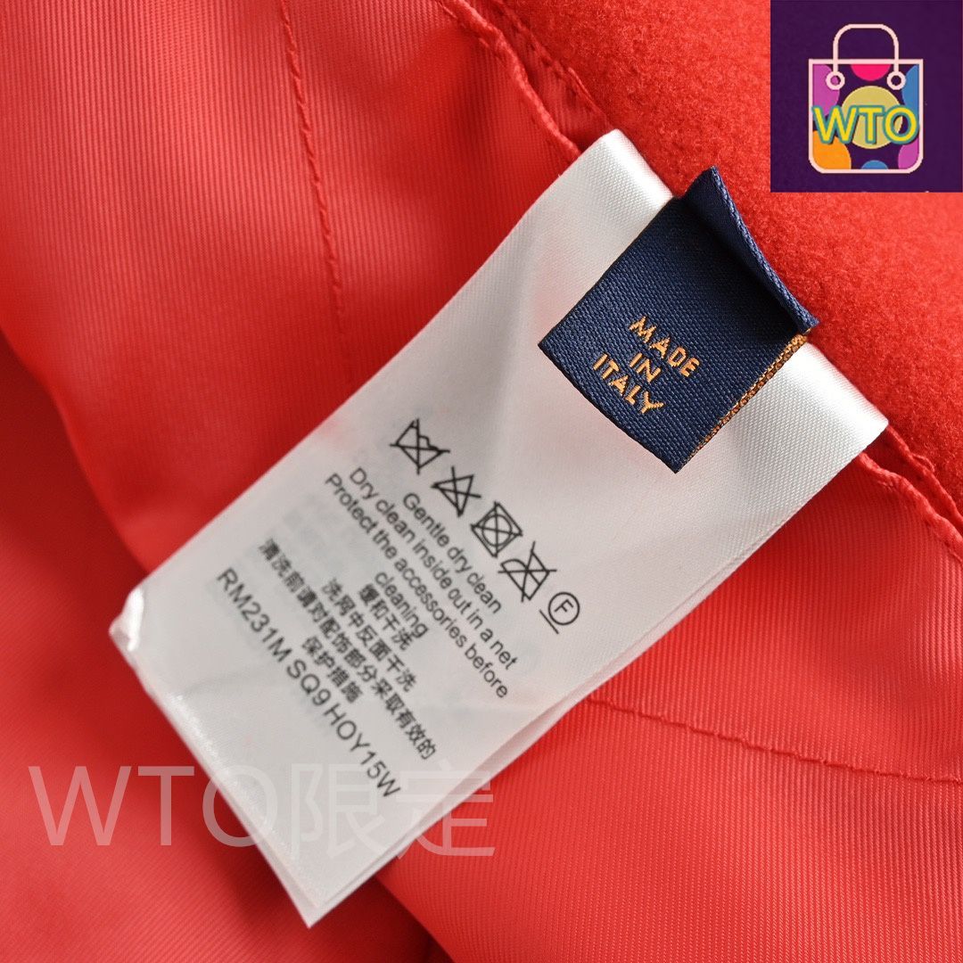  今日 Louis Vuitton ルイ ヴィトン 後ろ刺繍フラワーベースボールジャケット 輸入タオル刺繍機で精緻刺繍を施す 長袖 ニット セーター