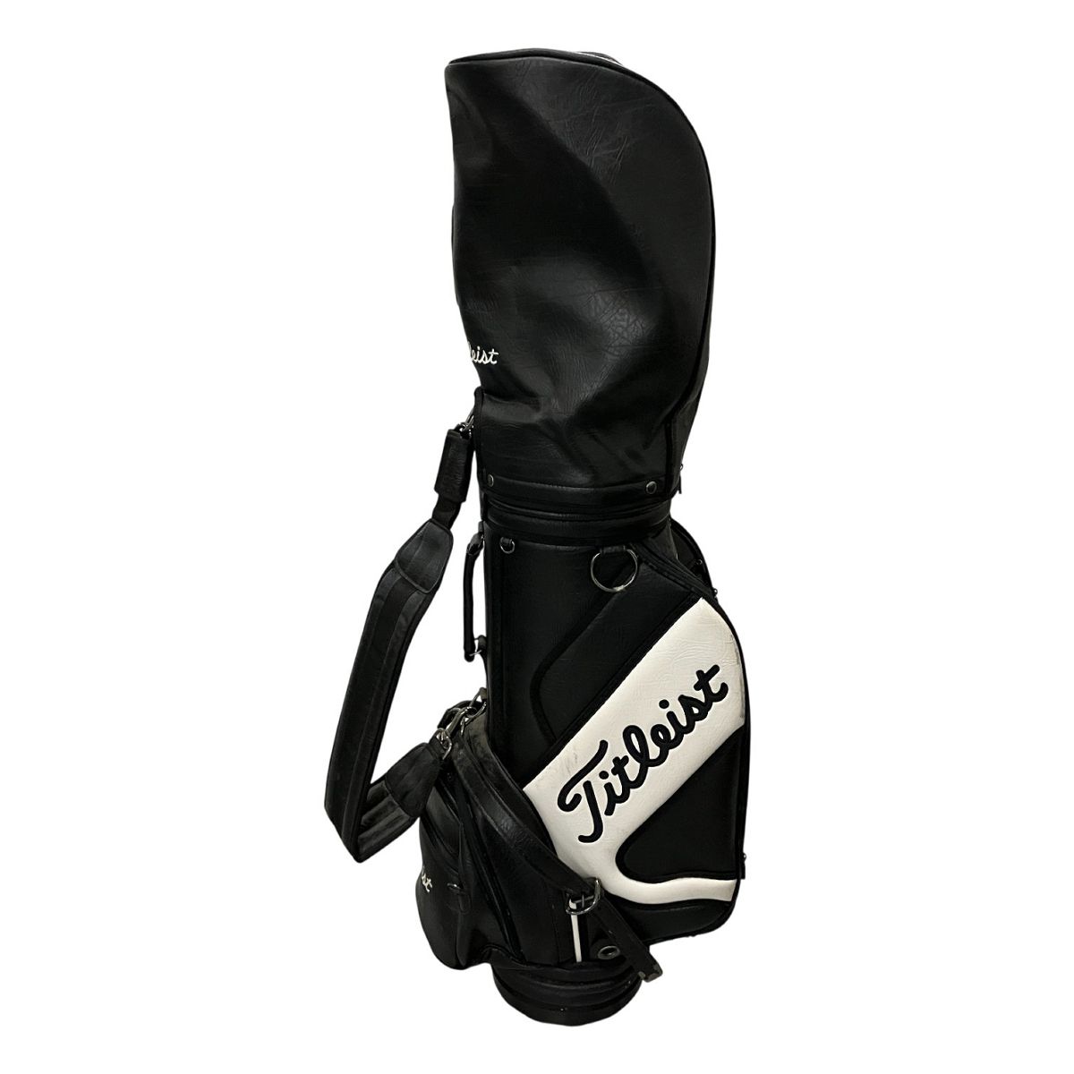 Titleist タイトリスト キャディバッグ ゴルフバッグ ブラックホワイト系 趣味