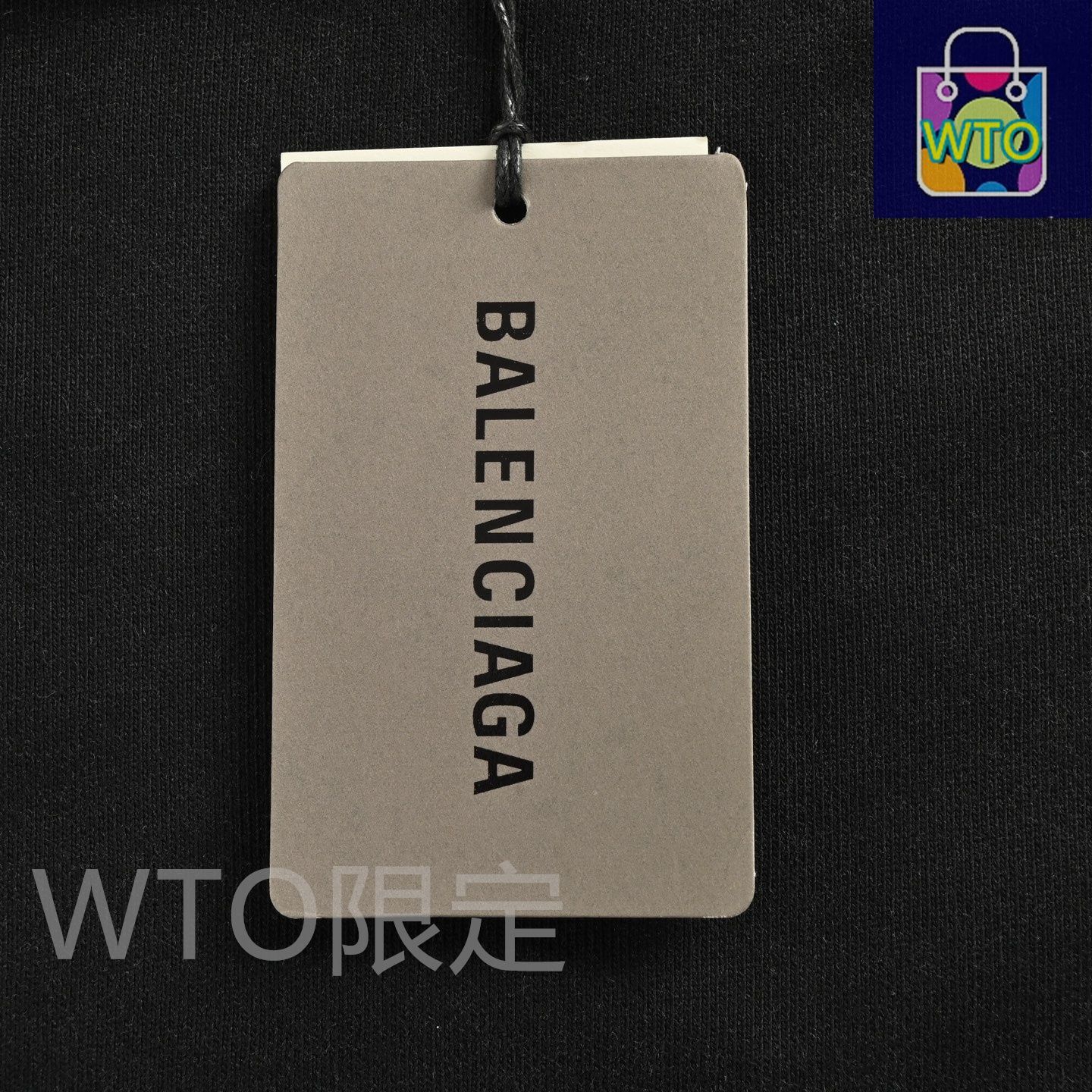 手描き夜光プリント丸首スウェット