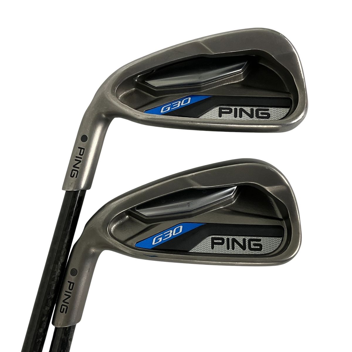 PING G30 アイアン 5-6 QUADRA 4AX SOF 502i シャフト 2015 2本セット レフティ ピン ゴルフクラブ Y10599238
