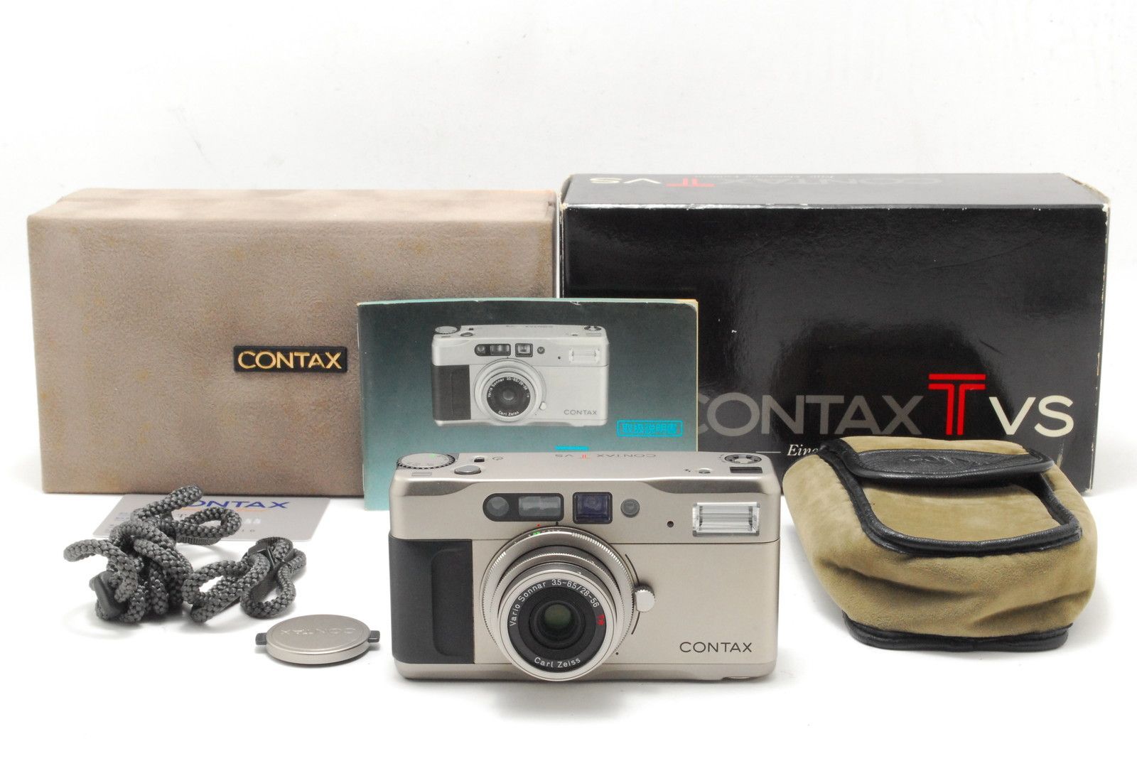 コンタックス コンパクト フィルム カメラ Contax TVS Point - Shoot 35mm Film Camera A0629T251030