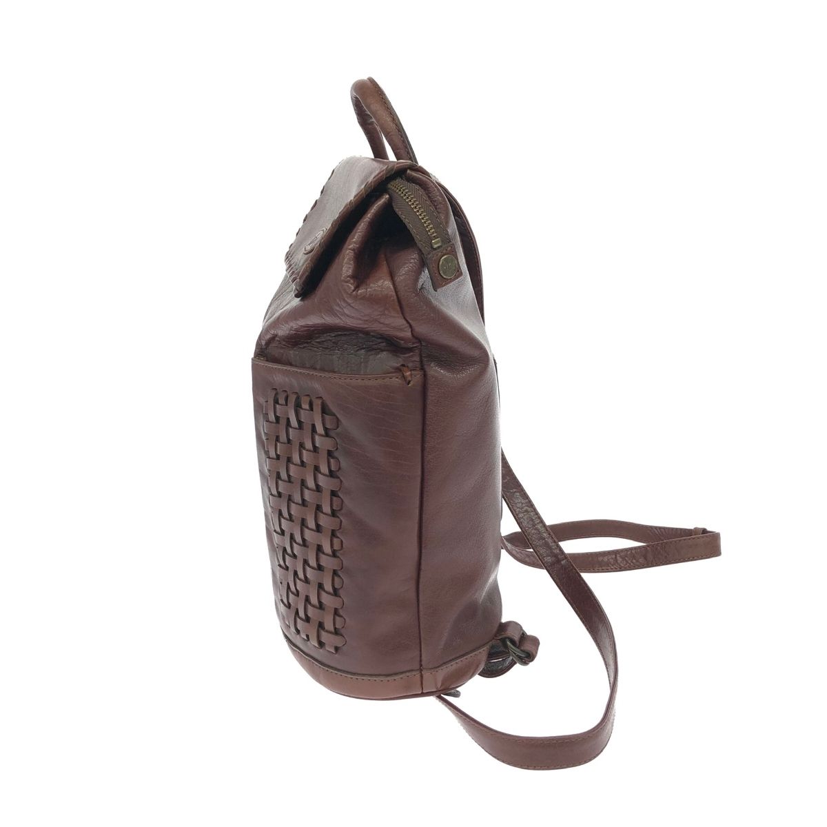 IBIZA イビサ リュック レザー ブラウン レディース / 240001170899