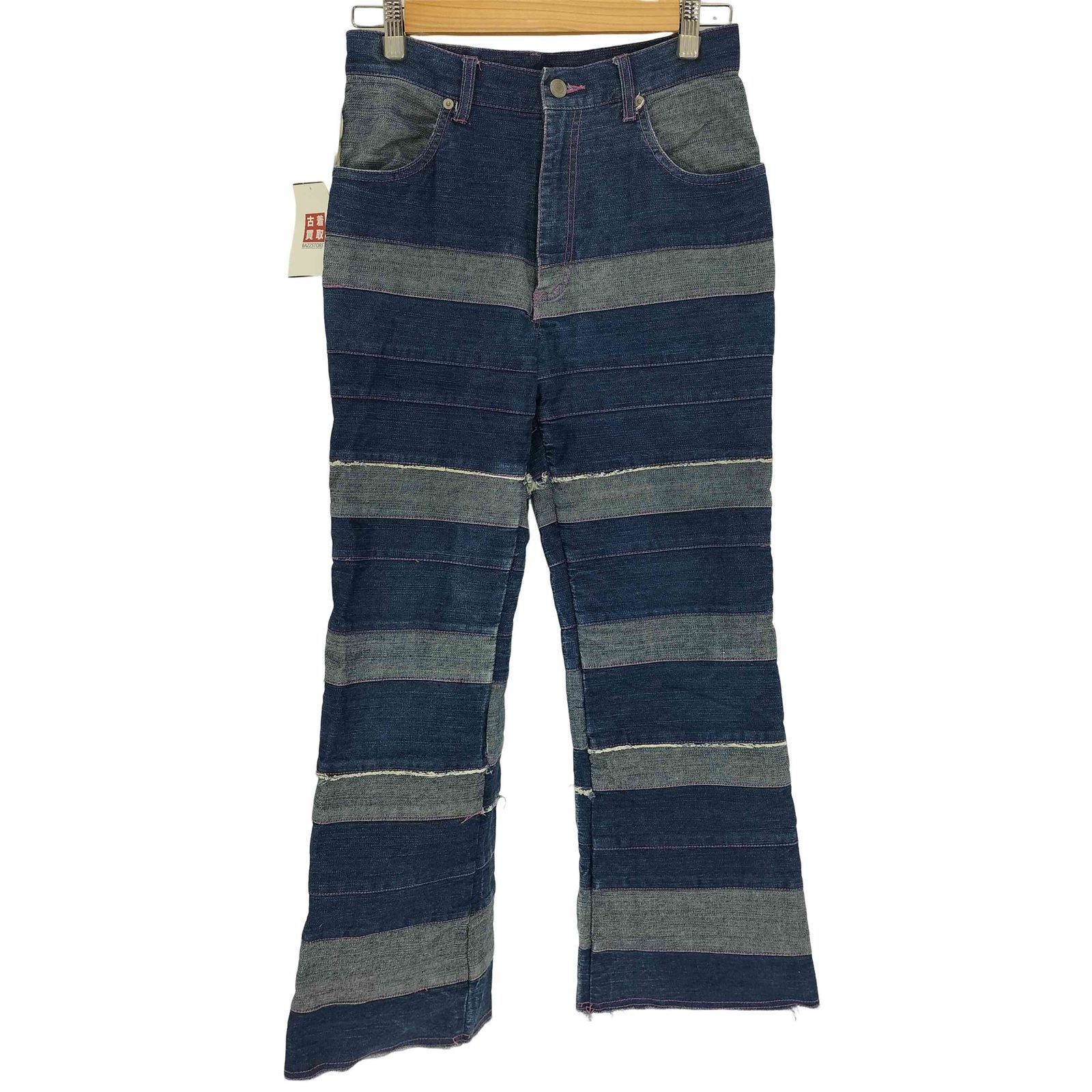 ユーズドフルギ USED古着 4ポケット ジップフライ ステッチデザイン