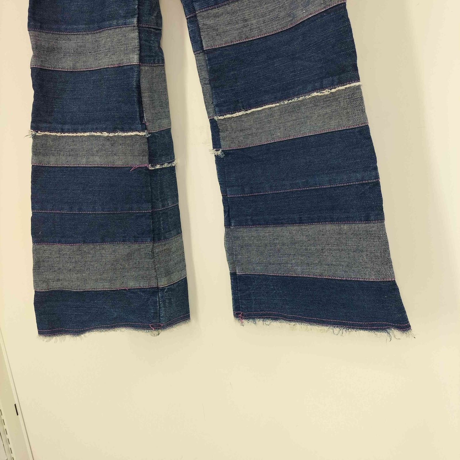 ユーズドフルギ USED古着 4ポケット ジップフライ ステッチデザイン