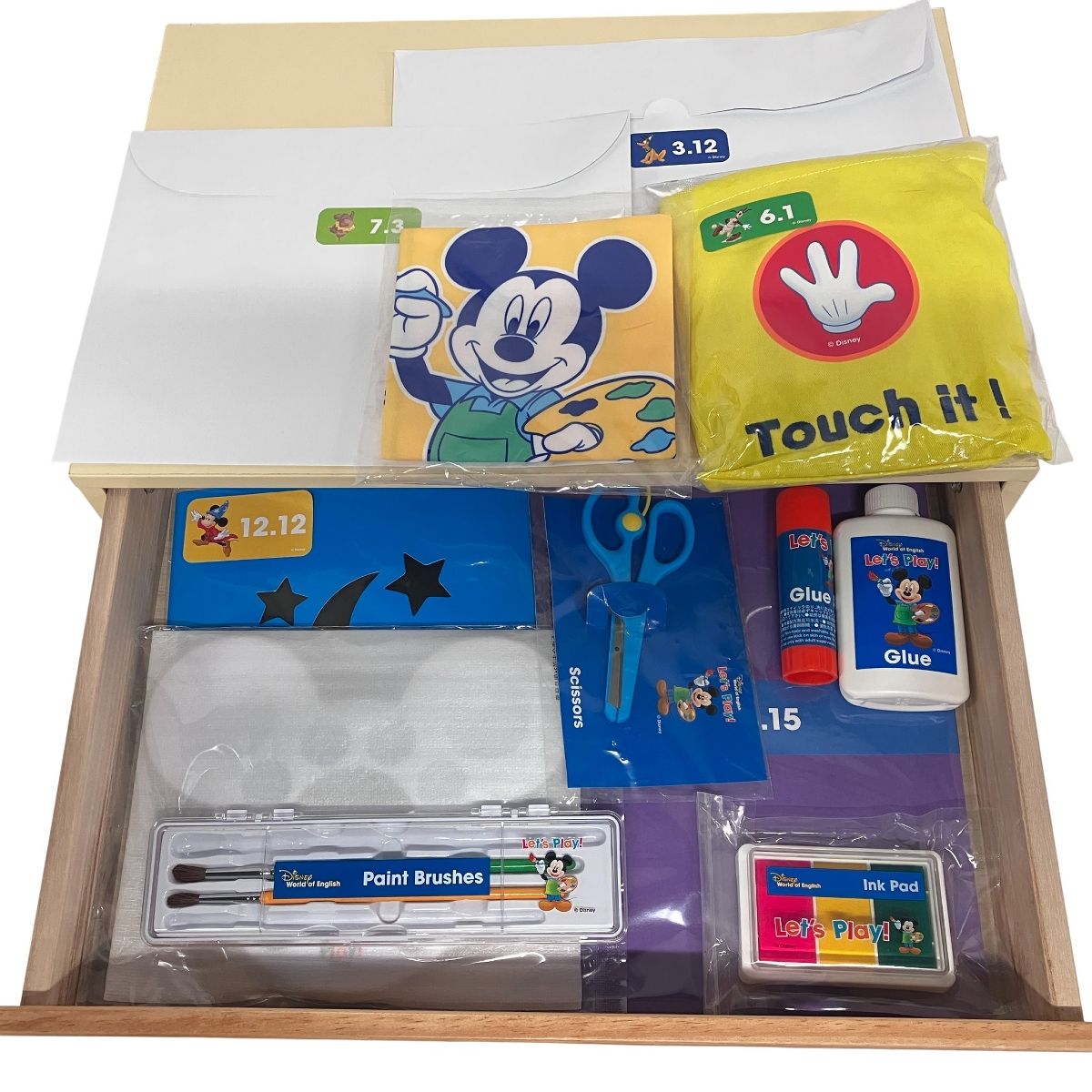 DWE ディズニーワールドイングリッシュプレイメイト&一部教材セット DWE プレイアロング レッツプレイ ディズニー英語システム ディズニー