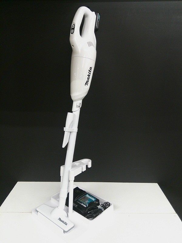 s 25 g A 728 k makita マキタ 充電式クリーナー コードレスクリーナー バッテリ 1 充電器 スタンド付き ホワイト 箱なし