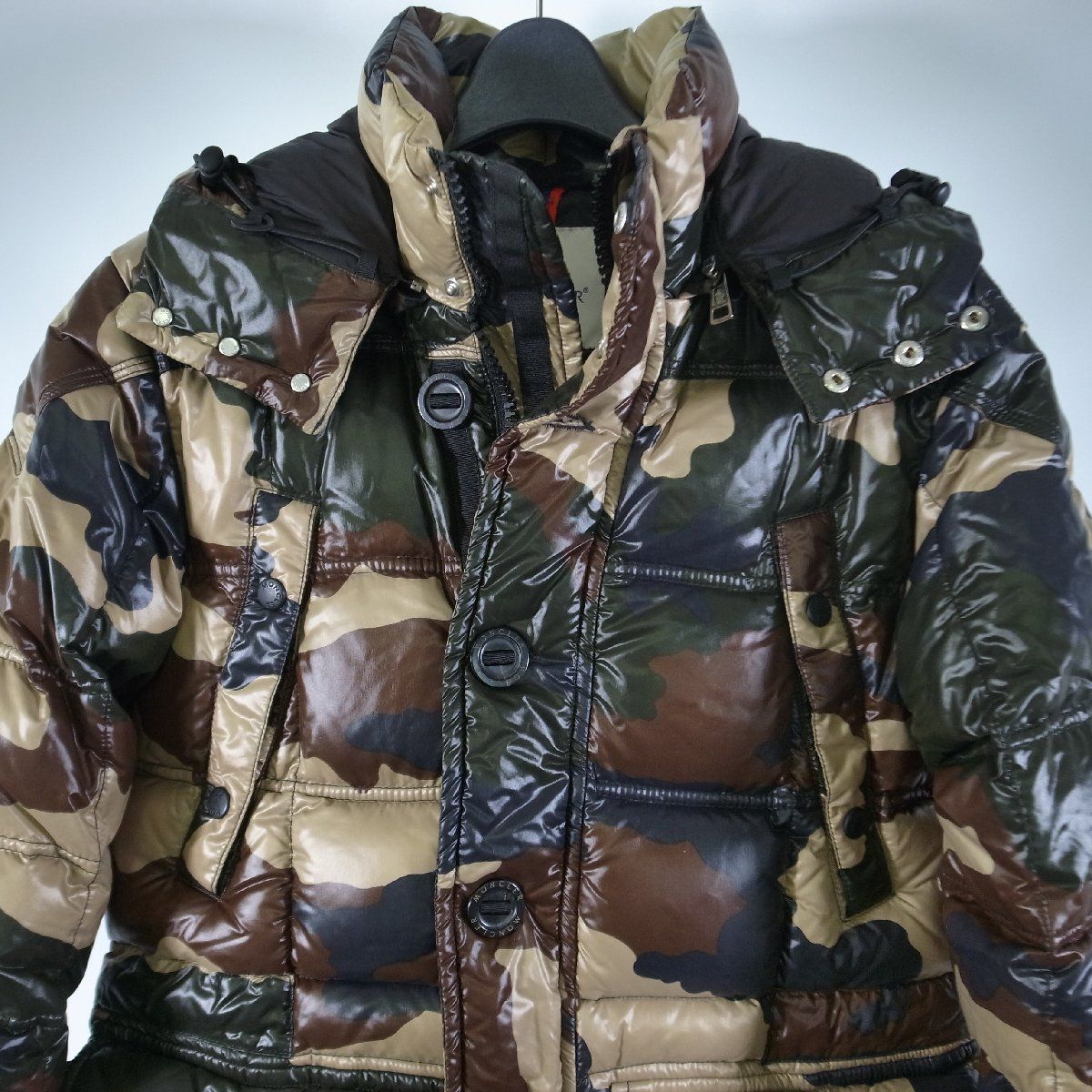 MONCLER モンクレール メンズ カモフラ 迷彩 ダウンジャケット 0