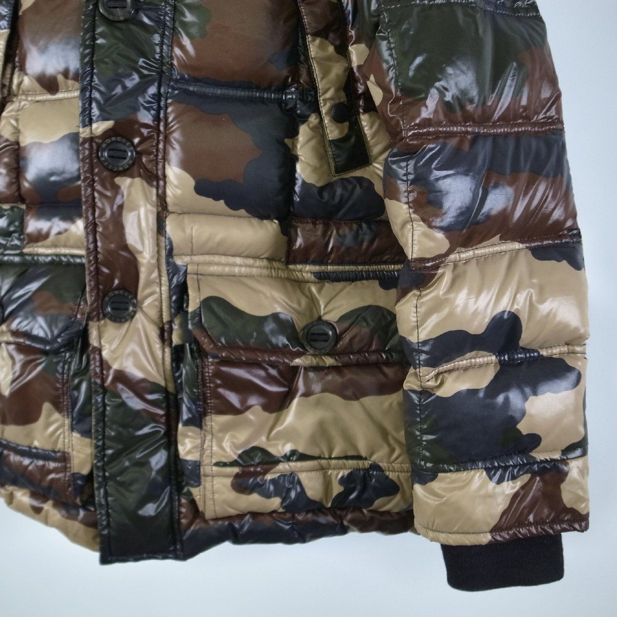 MONCLER モンクレール メンズ カモフラ 迷彩 ダウンジャケット 0