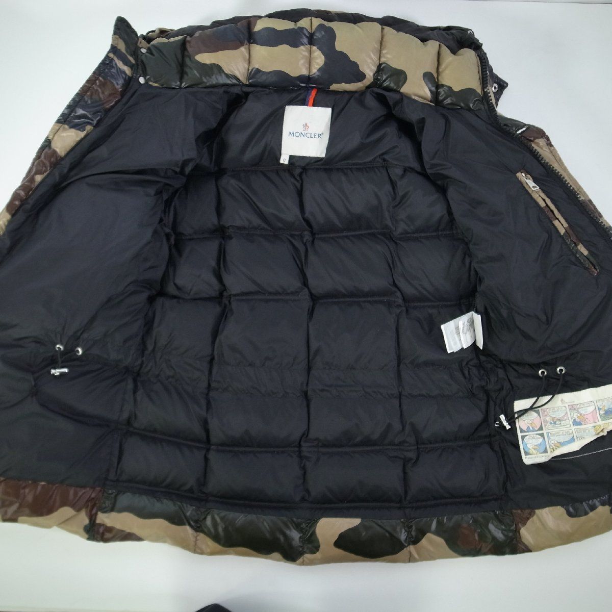 MONCLER モンクレール メンズ カモフラ 迷彩 ダウンジャケット 0