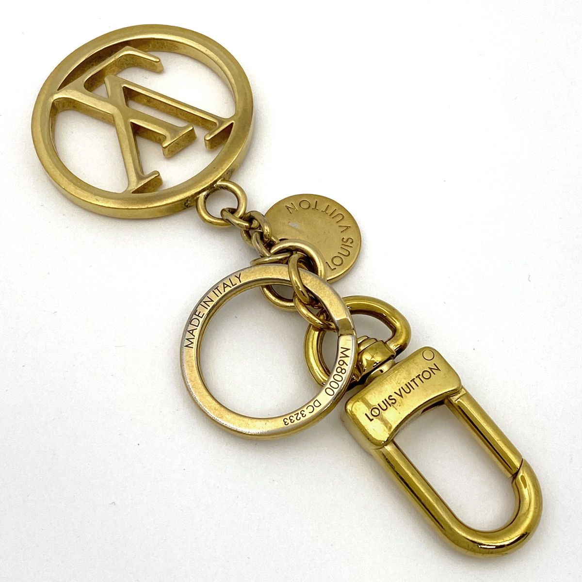 在庫一掃】 ルイ・ヴィトン Louis Vuitton バッグチャーム LV サークル