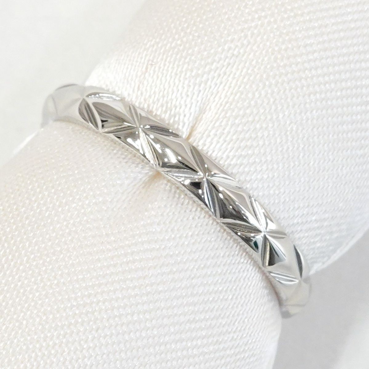 CHANEL シャネル マトラッセ リング Pt950 #54 - メルカリ