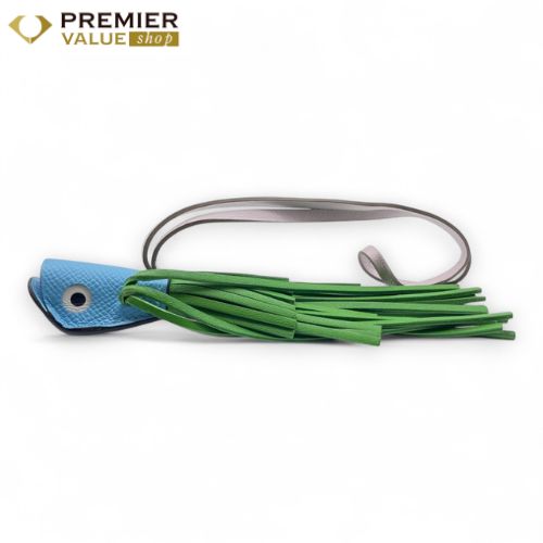 エルメス ポワソンチャーム セレスト ヴェールユッカ モーヴペール ブラン エプソン アニョーミロ スイフト K刻印