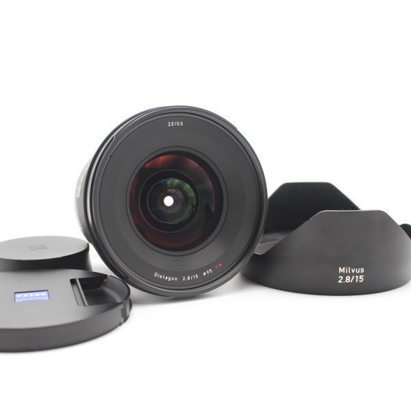 Carl Zeiss 単焦点レンズ Milvus 2 8 15 ZE フルサイズ対応 ブラック ♯85006