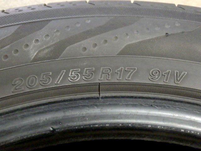  L 273 G 製造 約8部山 BluEarth RV 03 205 55 R 17 4本 13インチ サマータイヤ ノーマルタイヤ