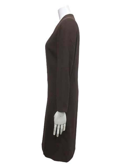 jun ashida ジュンアシダ ワンピース レディース ブラウン 7号＿S 26＿セルモアから ＿s-0848-r 26