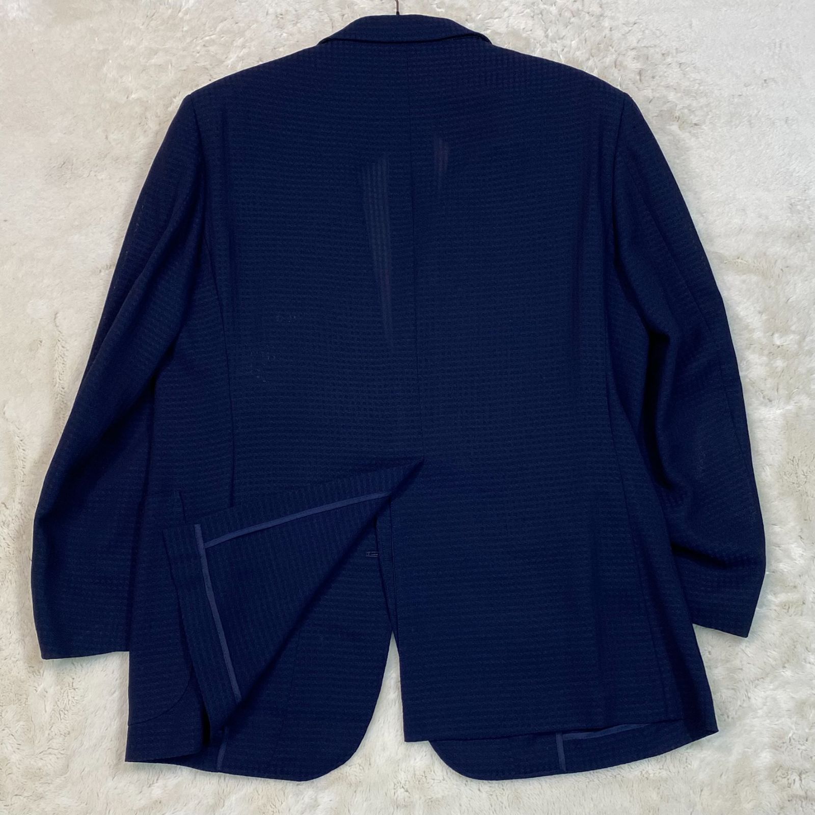 Vintage Burberry バーバリー 2Bテーラードジャケット ネイビー 170BE5