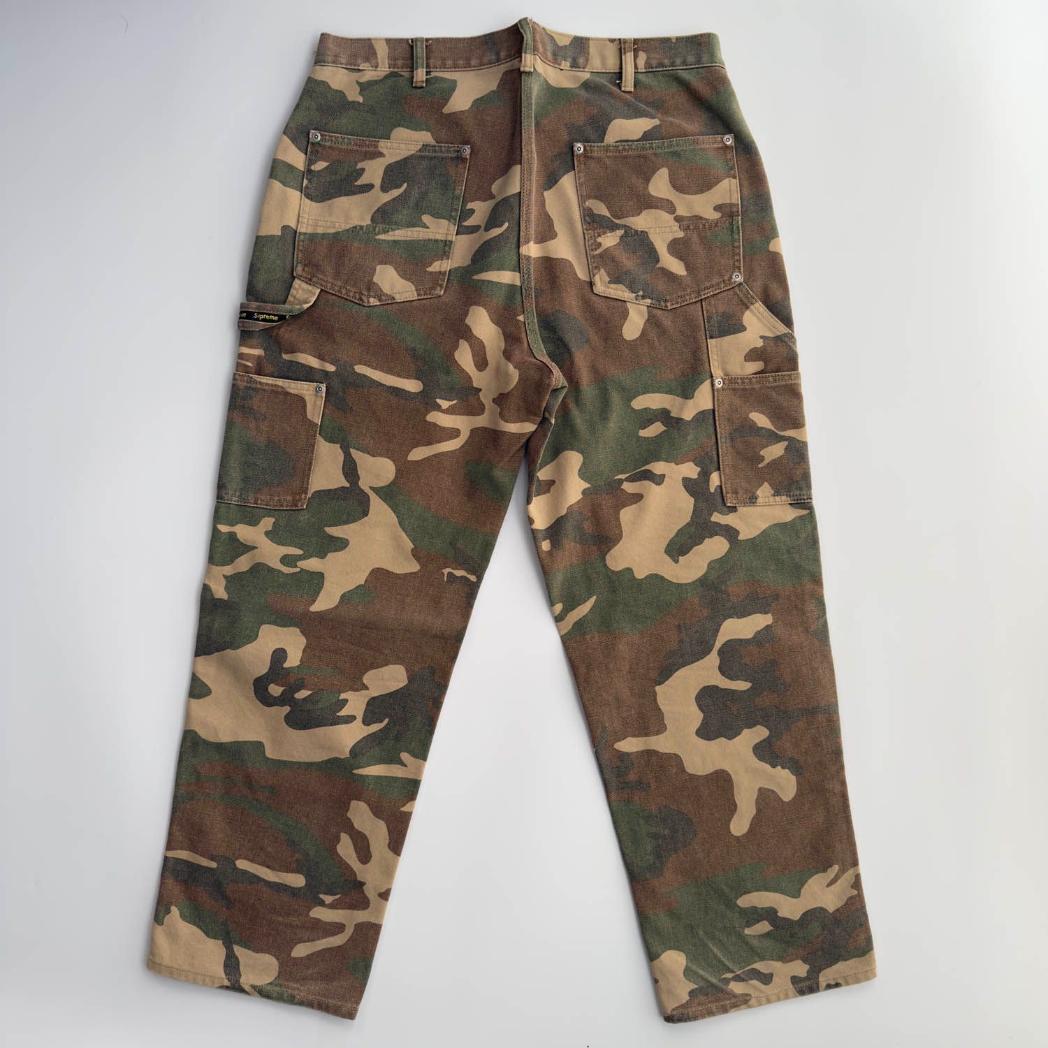 Supreme (シュプリーム) ダブルニー ペインターパンツ ワークパンツ