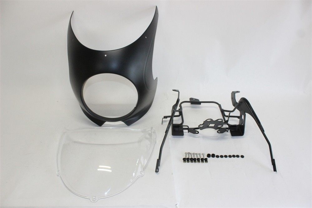 Z 900 RS カウル ビキニカウル ＆ スクリーン ステー セット C M F S ブラック＆クリア