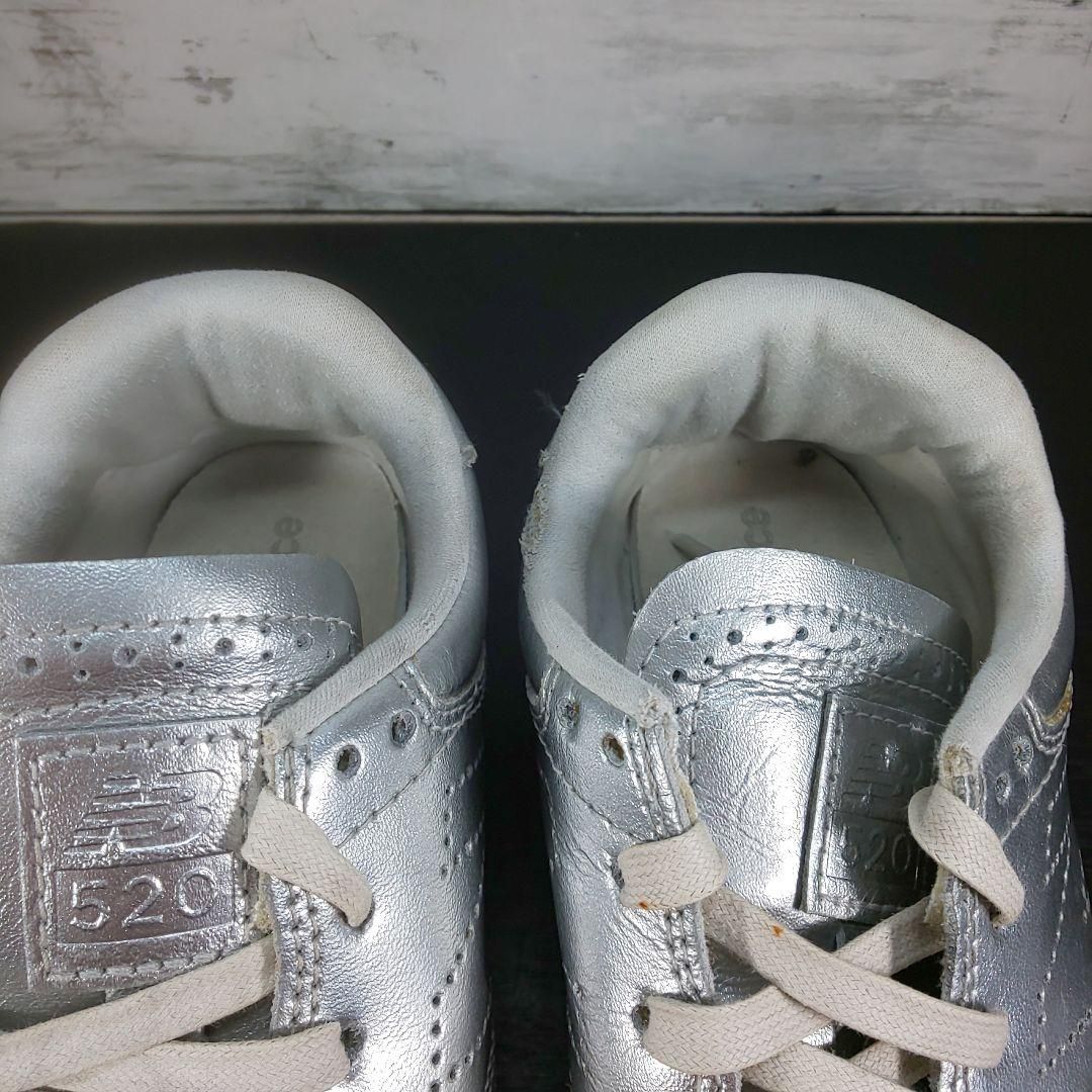 NEWBALANCE WL520 ニューバランス ダブリューエル520 23.5cm シルバー