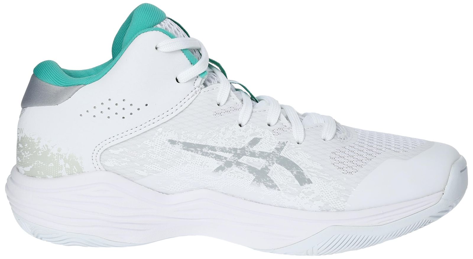 asics アシックス バスケットボールシューズ NOVA FLOW 2 ユニセックス大人 101 ホワイト ピードモントグレー 28.0 cm 2E