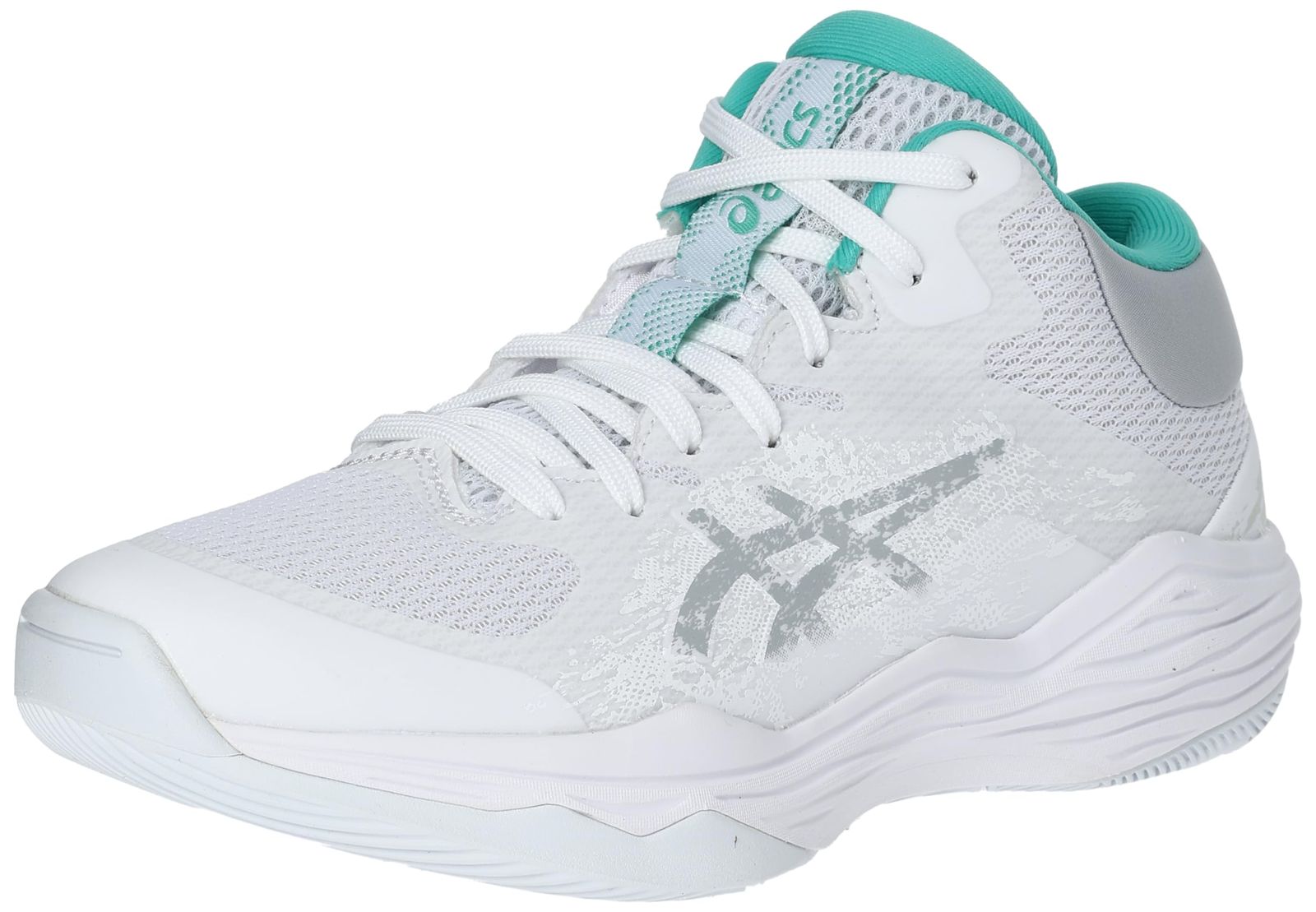 asics アシックス バスケットボールシューズ NOVA FLOW 2 ユニセックス大人 101 ホワイト ピードモントグレー 28.0 cm 2E