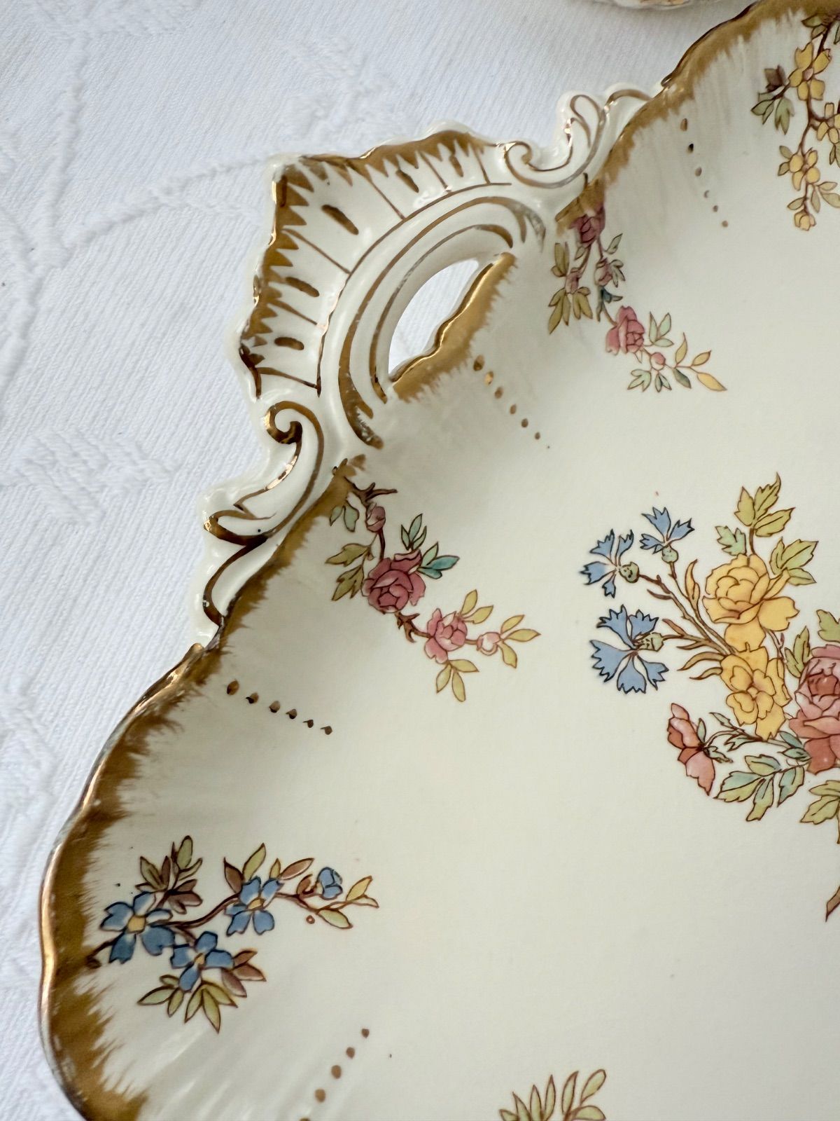 希少 サルグミンヌ ルイ15世 スクエア ラージプレート トレイ フランス