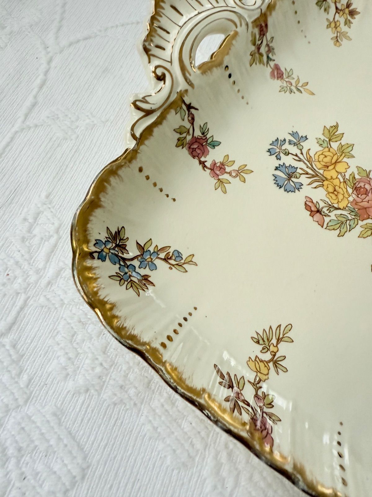 希少 サルグミンヌ ルイ15世 スクエア ラージプレート トレイ フランス