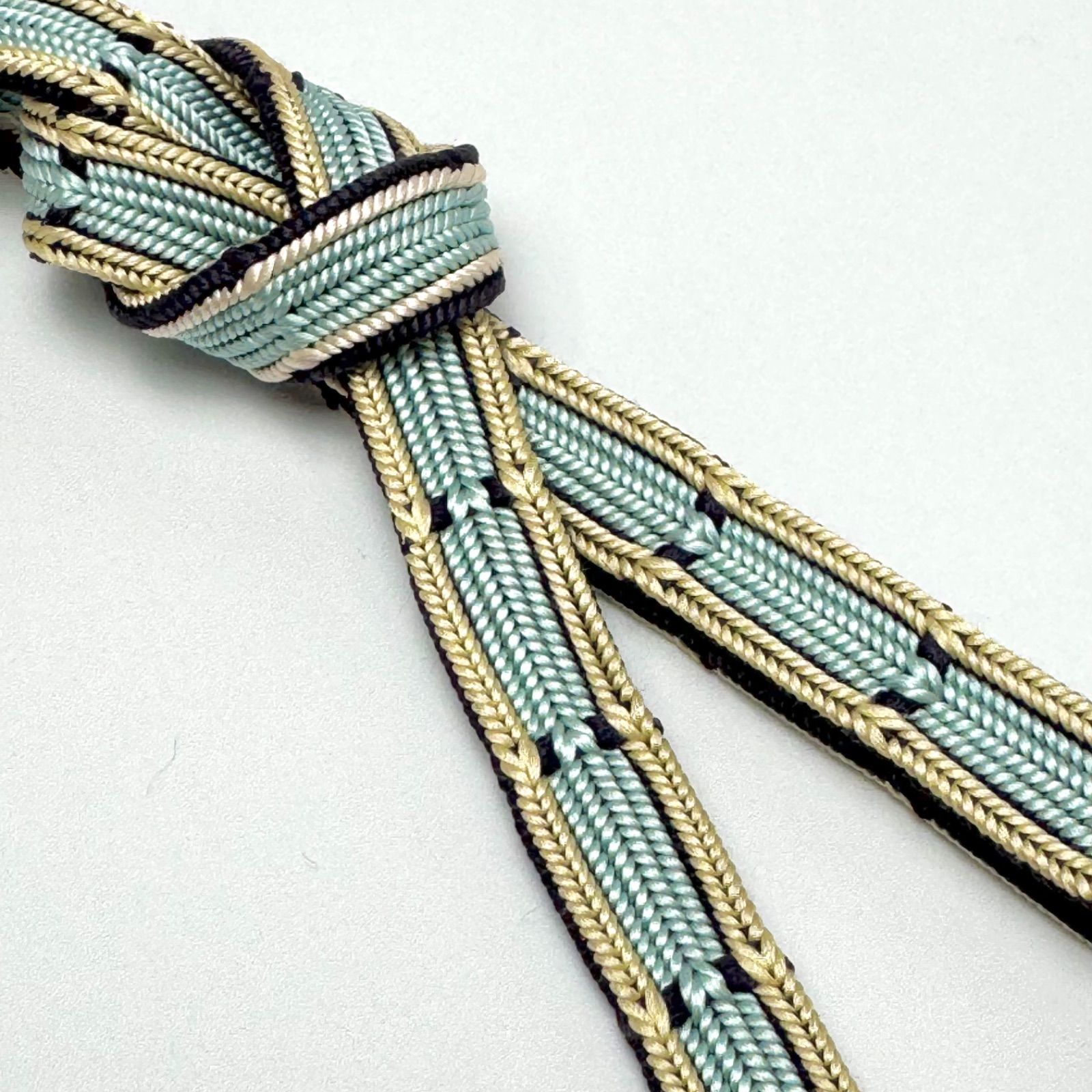 平和屋着物○和装小物 帯締め・帯揚げセット 礼装用 正倉院花文 金糸