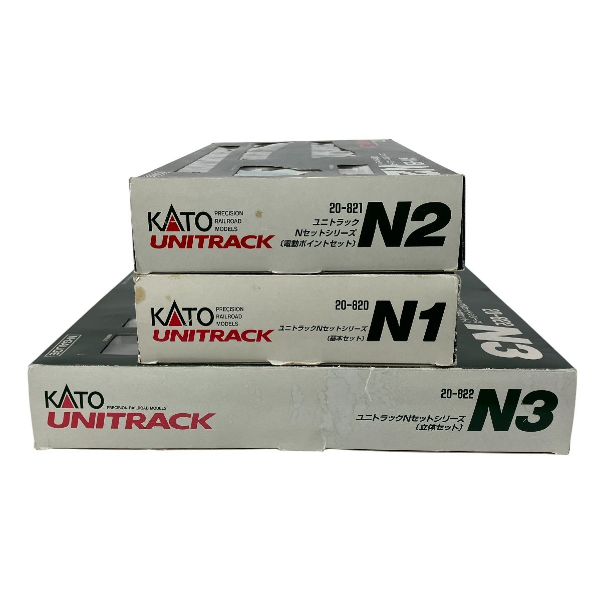 KATO 20 820 821 822 ユニトラックNセットシリーズ 基本 電動ポイント 立体セット 線路 Nゲージ カトー 鉄道模型