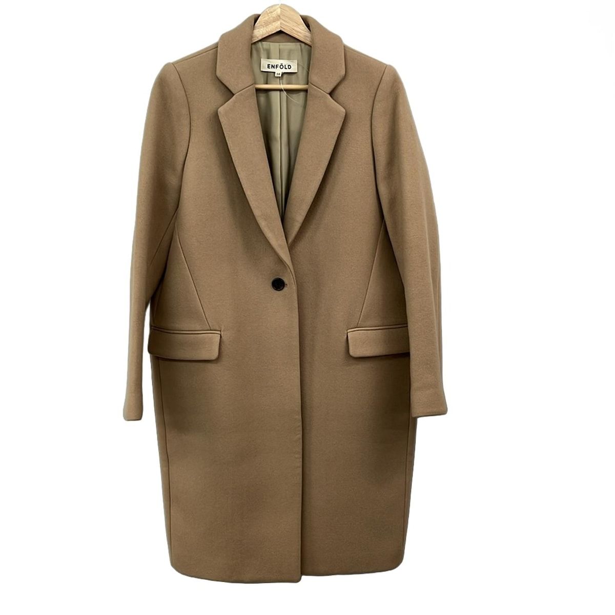 ENFOLD(エンフォルド) コート サイズ38 M レディース美品 - ベージュ  