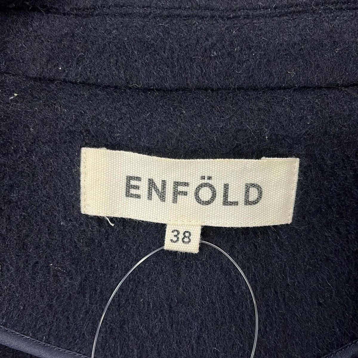 ENFOLD(エンフォルド) コート サイズ38 M レディース - ダークネイビー