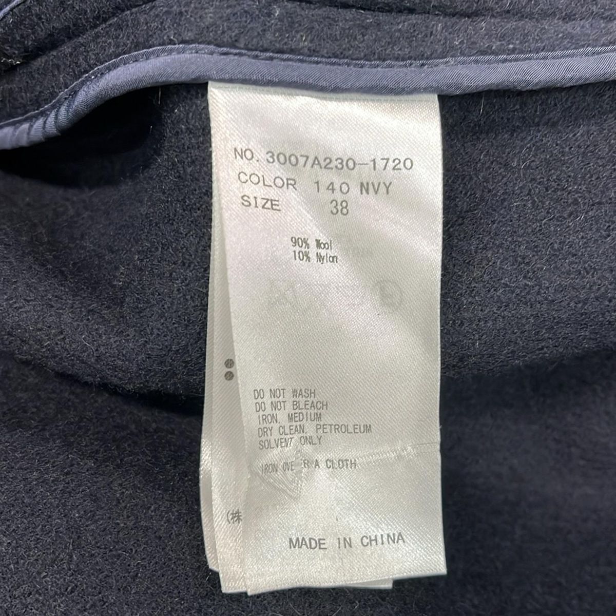 ENFOLD(エンフォルド) コート サイズ38 M レディース - ダークネイビー