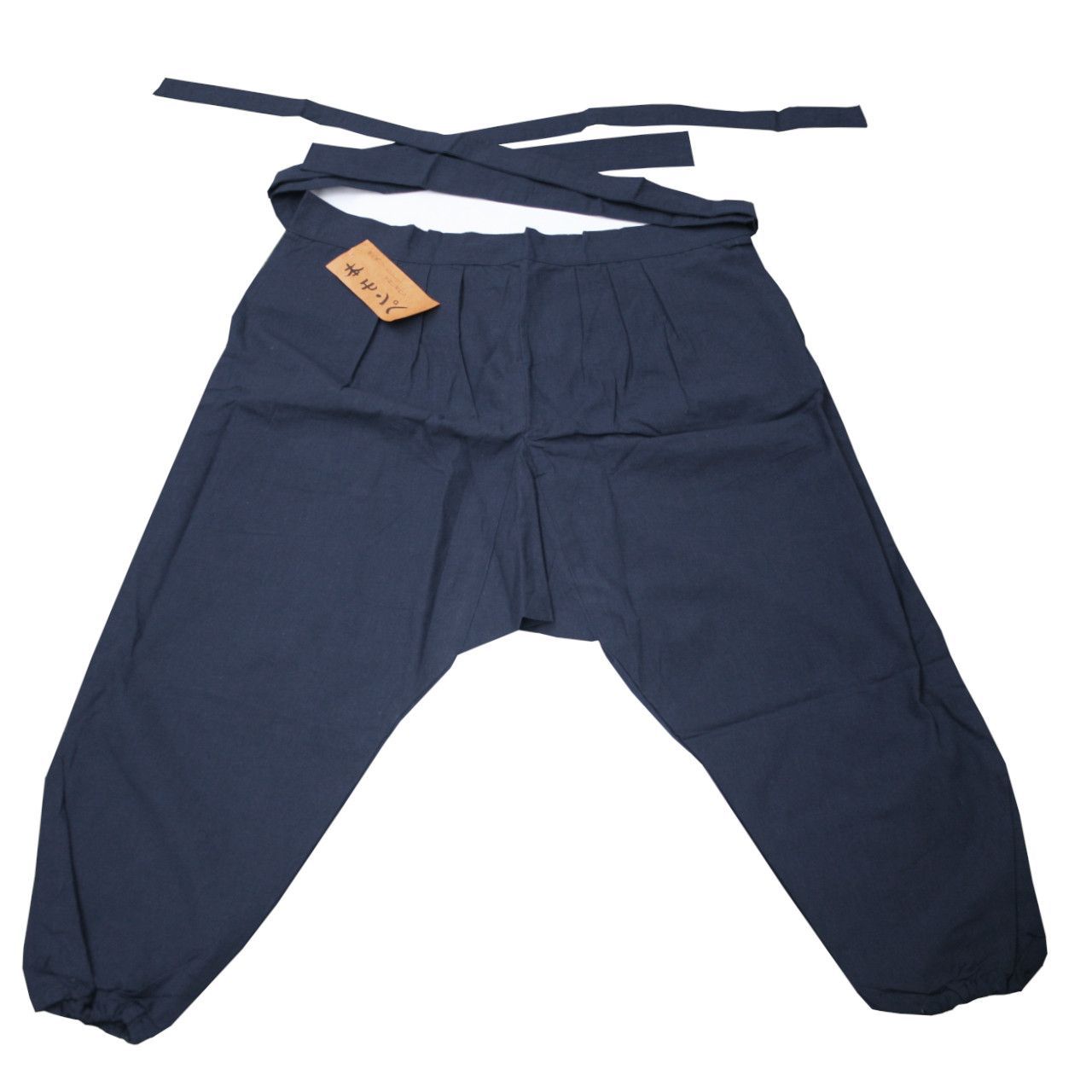 本もんぺ 袴式 もんぺ 無地 紺 綿100% レディース モンペ