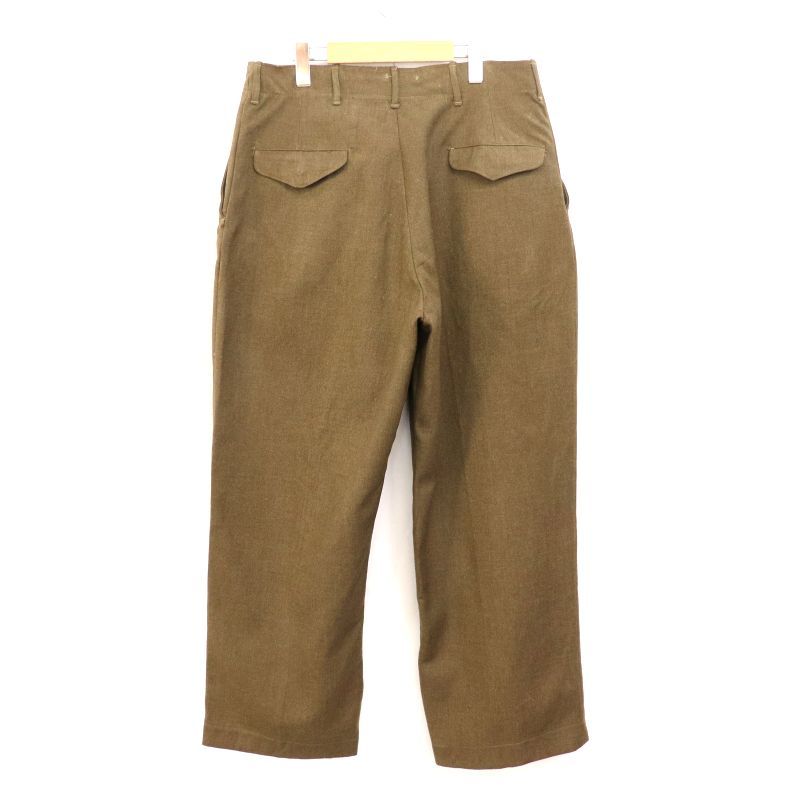 50s U.S.ARMY ウール フィールド ミリタリーパンツ メンズ 表記W40 L31サイズ