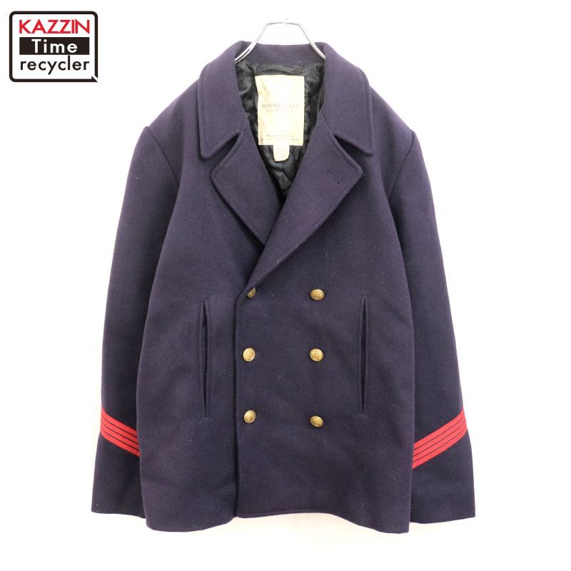 00s RALPH LAUREN DENIM-SUPPLY Pコート メンズ 表記Lサイズ