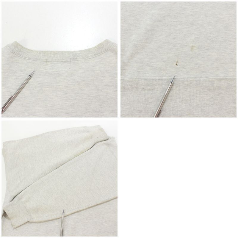 三ツ星タグ スウェット