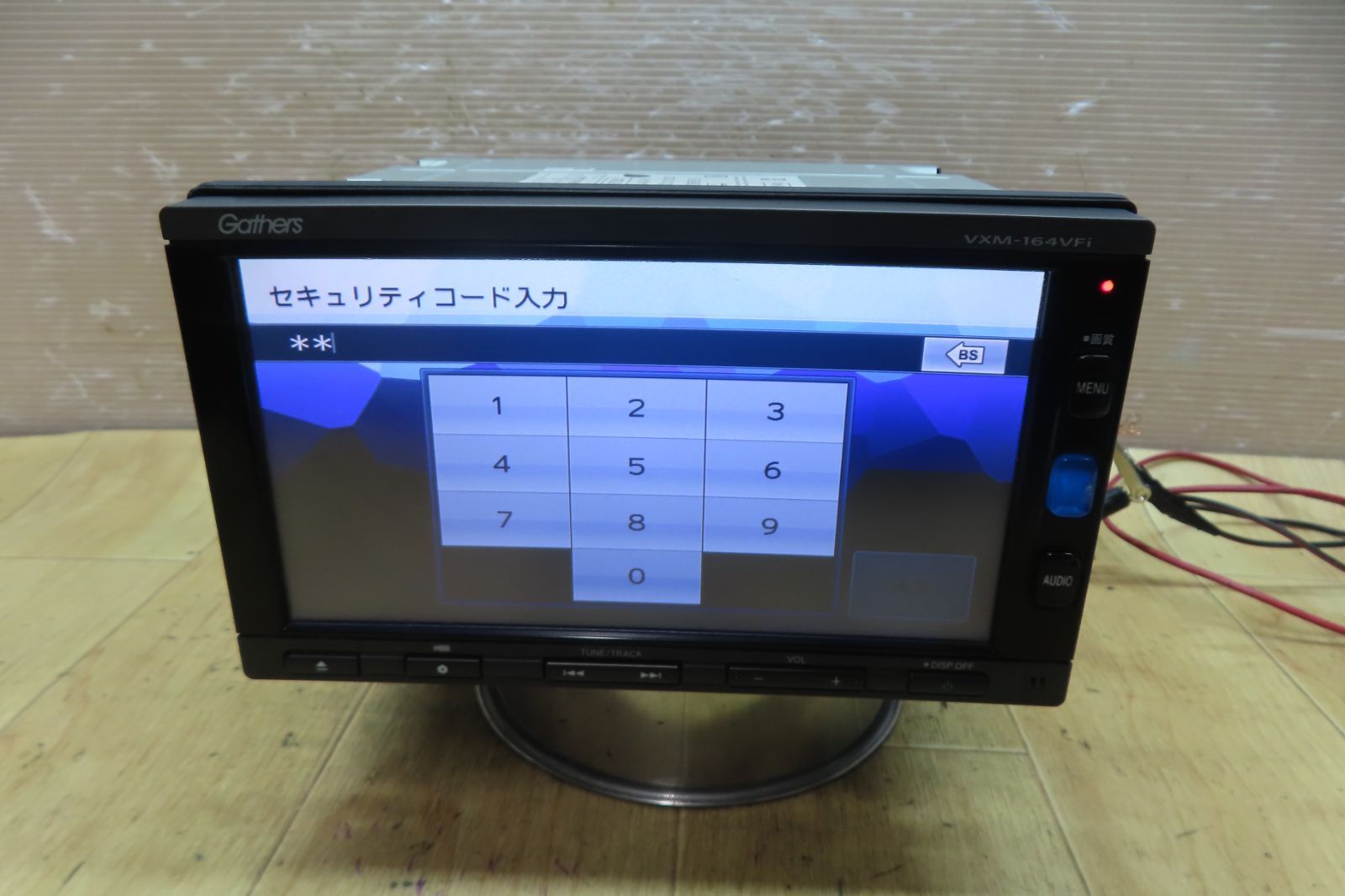 F 4706 ホンダ VXM 164 VFi メモリーナビ 地デジTVフルセグ内蔵 本体のみ