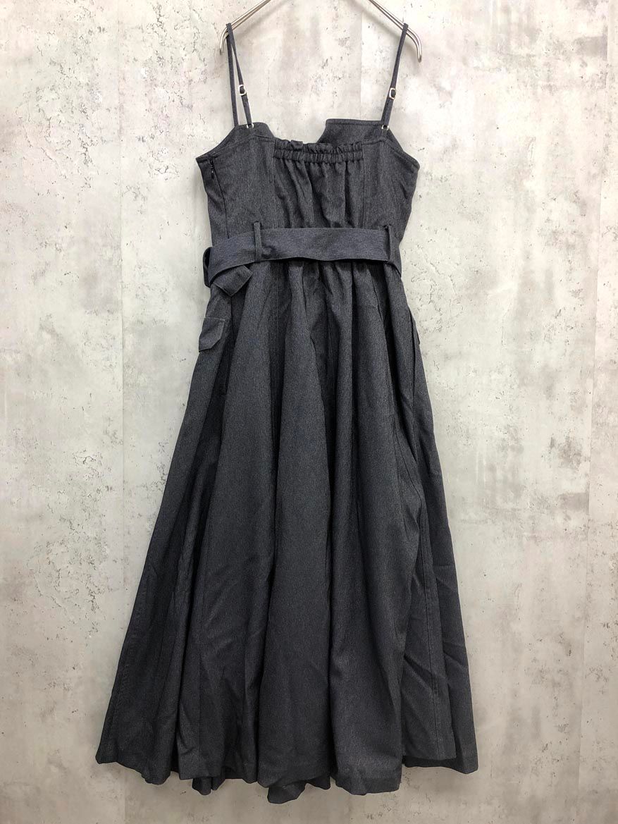 Apuweiser-riche アプワイザーリッシェ 24164102 ミリタリージャンスカ スカート size1 黒系 レディース