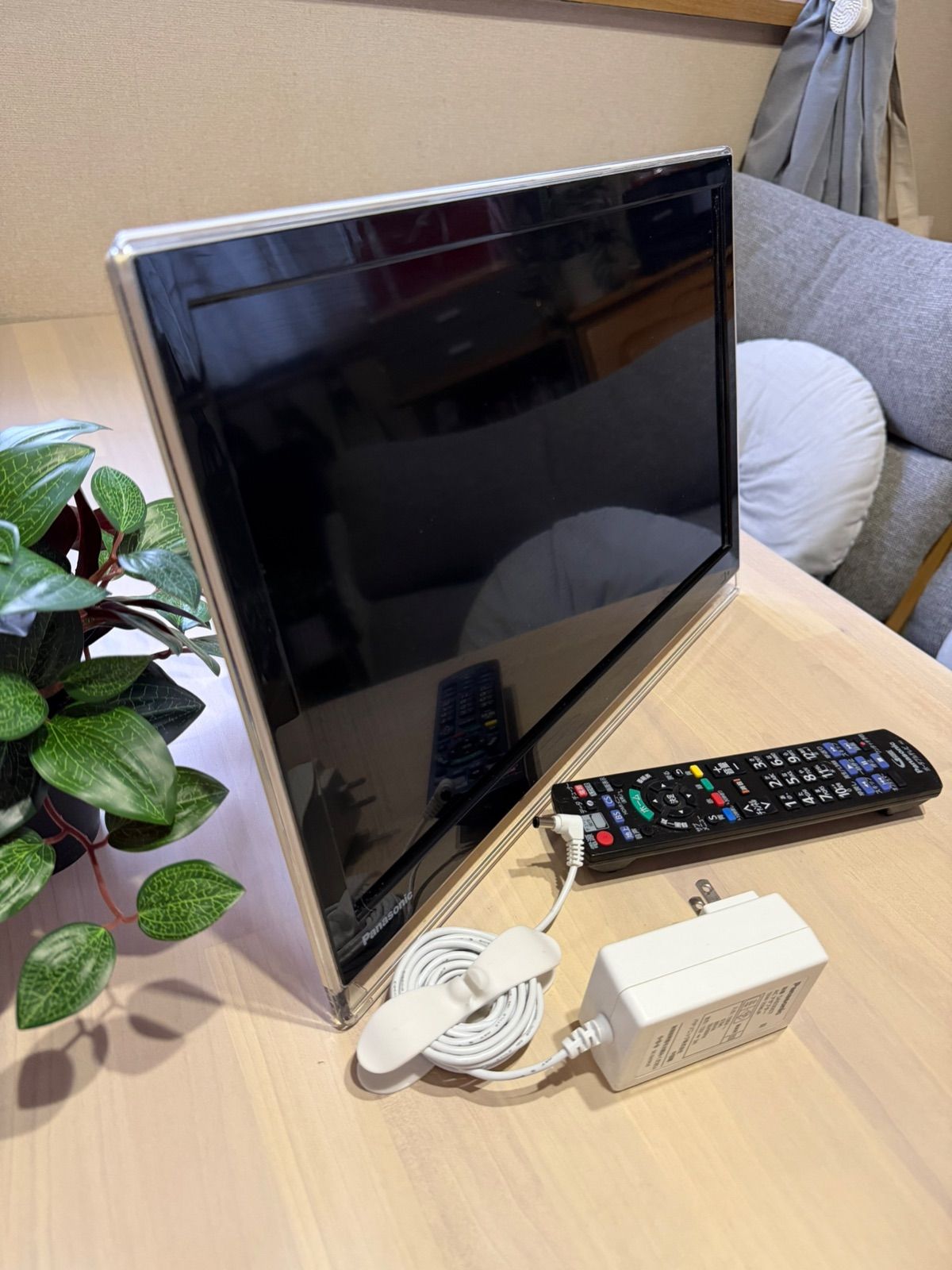 Panasonic ポータブル地上 BS 110度CSデジタルテレビ ブラック プライベート ビエラ